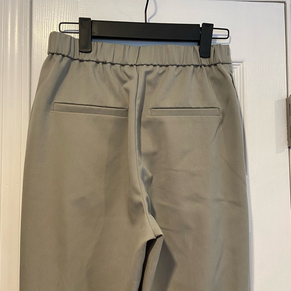 Sincerely Jules Size S Pale Green Pleated Front Straight Leg Trousers Pockets - Picture 6 of 11